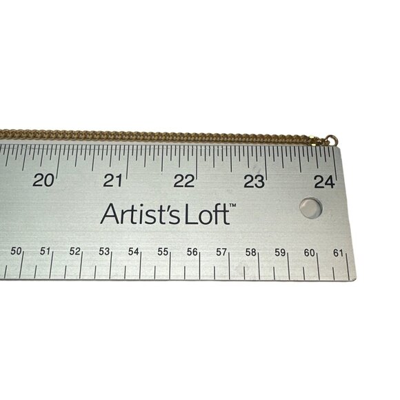 Vintage Women's Gold Tone Victorian Cameo Pendant Chain Necklace - 24in - Picture 3 of 6